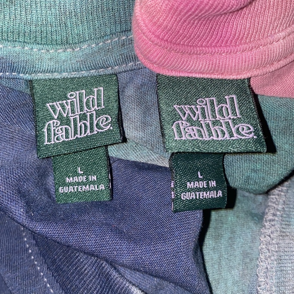 Wild Fable Cropped Tie Dye Tees - Set of 2 - Picture 14 of 15